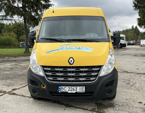 Желтый Рено Мастер, объемом двигателя 2.3 л и пробегом 434 тыс. км за 9500 $, фото 1 на Automoto.ua