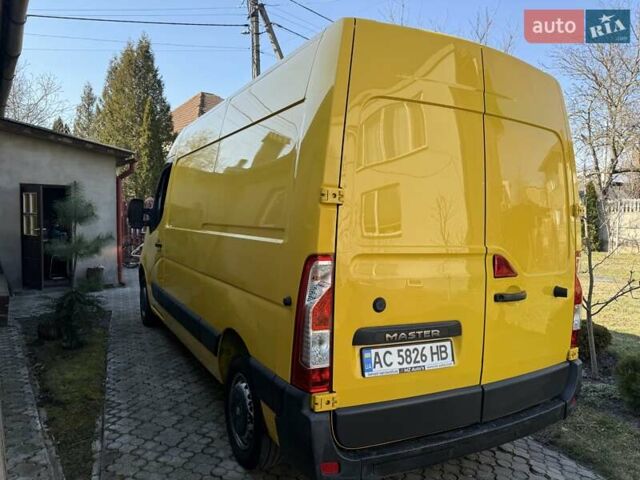 Желтый Рено Мастер, объемом двигателя 2.3 л и пробегом 319 тыс. км за 12000 $, фото 6 на Automoto.ua
