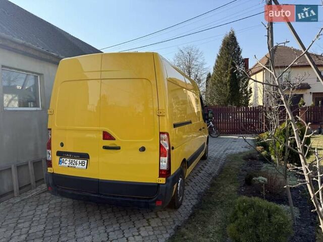 Желтый Рено Мастер, объемом двигателя 2.3 л и пробегом 319 тыс. км за 12000 $, фото 4 на Automoto.ua