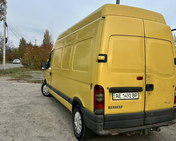 Желтый Рено Мастер, объемом двигателя 2.5 л и пробегом 542 тыс. км за 5700 $, фото 2 на Automoto.ua