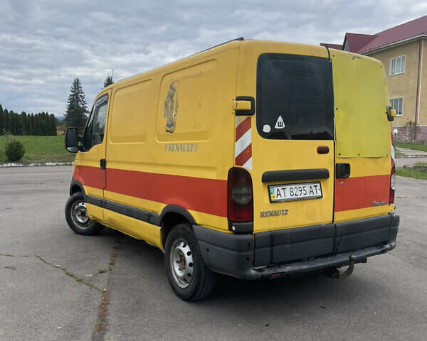 Желтый Рено Мастер, объемом двигателя 2.5 л и пробегом 250 тыс. км за 3750 $, фото 5 на Automoto.ua