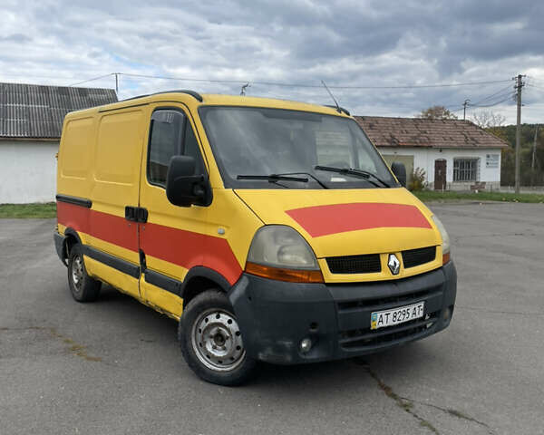 Желтый Рено Мастер, объемом двигателя 2.5 л и пробегом 250 тыс. км за 3750 $, фото 2 на Automoto.ua