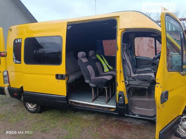 Желтый Рено Мастер, объемом двигателя 2.8 л и пробегом 350 тыс. км за 4800 $, фото 11 на Automoto.ua