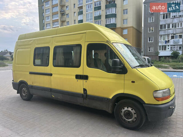 Жовтий Рено Мастєр, об'ємом двигуна 2.46 л та пробігом 630 тис. км за 5600 $, фото 4 на Automoto.ua