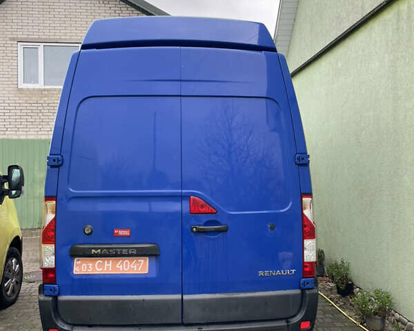 Синій Рено Мастєр, об'ємом двигуна 2.5 л та пробігом 214 тис. км за 19000 $, фото 5 на Automoto.ua