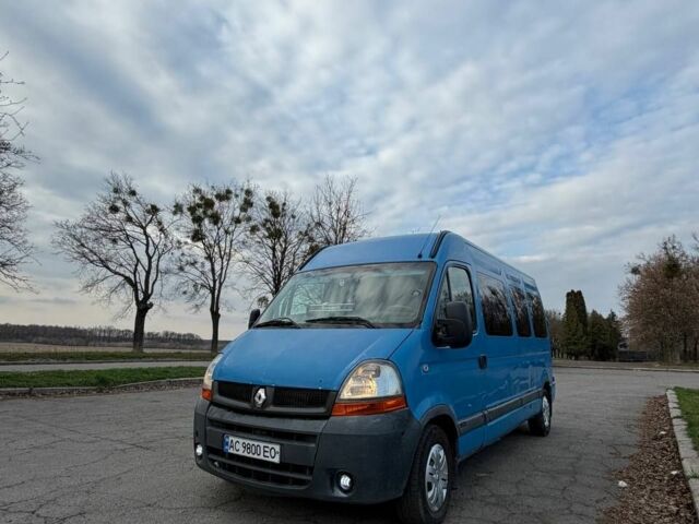 Синій Рено Мастєр, об'ємом двигуна 2 л та пробігом 500 тис. км за 5800 $, фото 1 на Automoto.ua