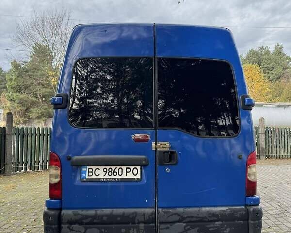 Синий Рено Мастер, объемом двигателя 2.8 л и пробегом 329 тыс. км за 3500 $, фото 4 на Automoto.ua