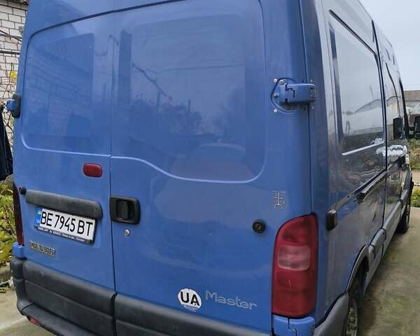 Синій Рено Мастєр, об'ємом двигуна 2.8 л та пробігом 460 тис. км за 3500 $, фото 1 на Automoto.ua