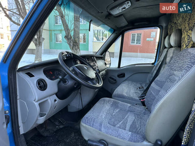 Синий Рено Мастер, объемом двигателя 2.5 л и пробегом 370 тыс. км за 4750 $, фото 7 на Automoto.ua