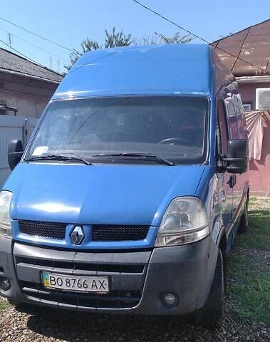 Синій Рено Мастєр, об'ємом двигуна 3 л та пробігом 400 тис. км за 6800 $, фото 1 на Automoto.ua