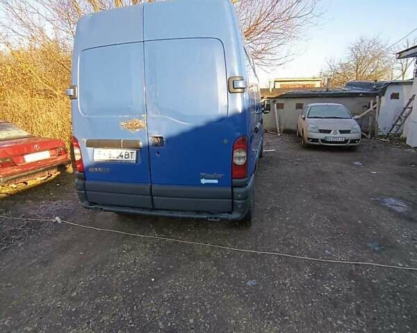 Синий Рено Мастер, объемом двигателя 2.46 л и пробегом 658 тыс. км за 6500 $, фото 3 на Automoto.ua