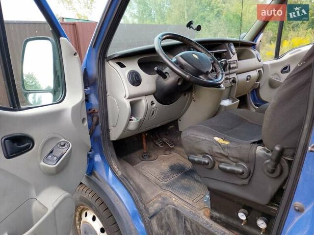 Синий Рено Мастер, объемом двигателя 2.5 л и пробегом 575 тыс. км за 6200 $, фото 7 на Automoto.ua