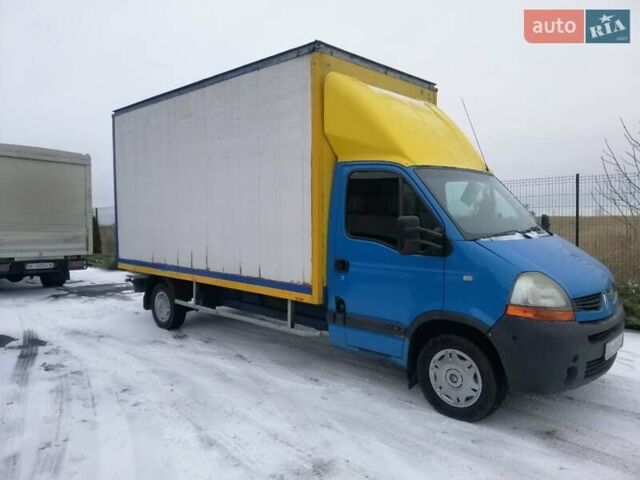 Синий Рено Мастер, объемом двигателя 2.46 л и пробегом 588 тыс. км за 8500 $, фото 11 на Automoto.ua