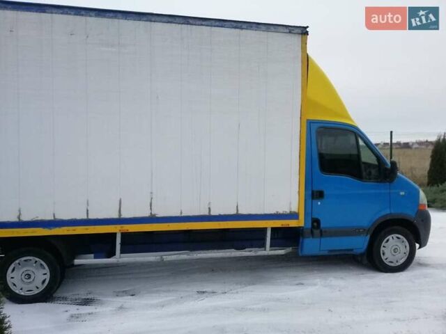 Синий Рено Мастер, объемом двигателя 2.46 л и пробегом 588 тыс. км за 8500 $, фото 10 на Automoto.ua