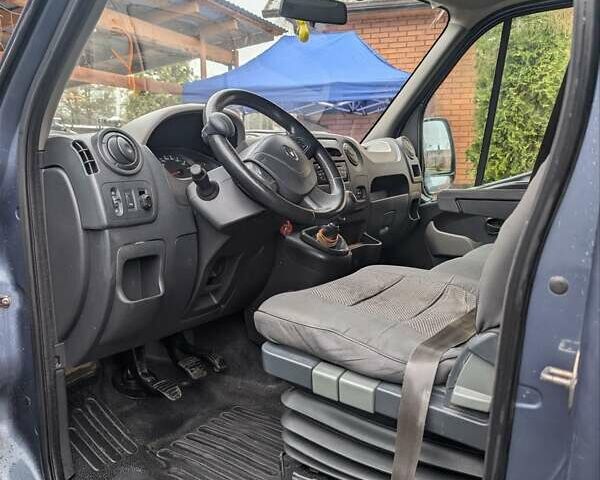 Синій Рено Мастєр, об'ємом двигуна 2.3 л та пробігом 445 тис. км за 11699 $, фото 8 на Automoto.ua