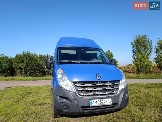 Синий Рено Мастер, объемом двигателя 2.3 л и пробегом 280 тыс. км за 12900 $, фото 3 на Automoto.ua