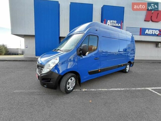 Синій Рено Мастєр, об'ємом двигуна 2.3 л та пробігом 450 тис. км за 15800 $, фото 10 на Automoto.ua