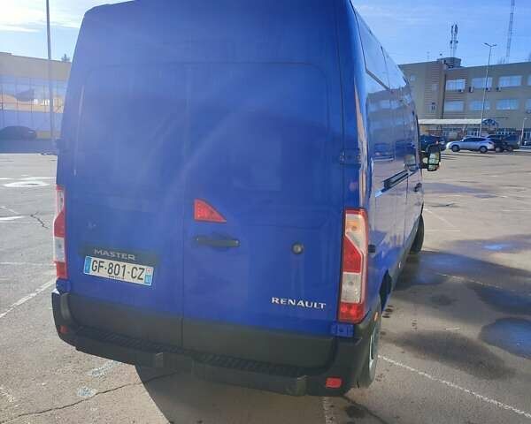 Синій Рено Мастєр, об'ємом двигуна 2.3 л та пробігом 234 тис. км за 21400 $, фото 4 на Automoto.ua