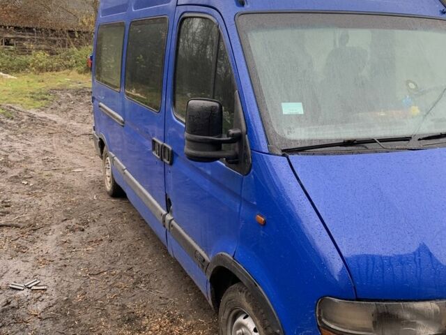 Синий Рено Мастер, объемом двигателя 2.5 л и пробегом 225 тыс. км за 2500 $, фото 2 на Automoto.ua
