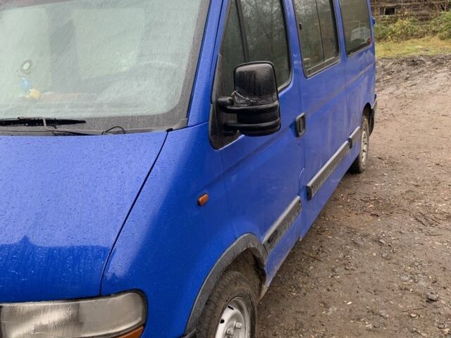 Синий Рено Мастер, объемом двигателя 2.5 л и пробегом 225 тыс. км за 2500 $, фото 1 на Automoto.ua