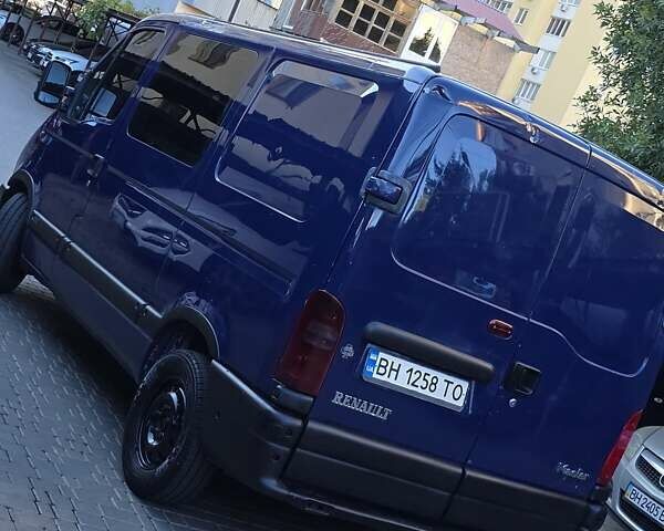 Синий Рено Мастер, объемом двигателя 2.2 л и пробегом 266 тыс. км за 4250 $, фото 45 на Automoto.ua