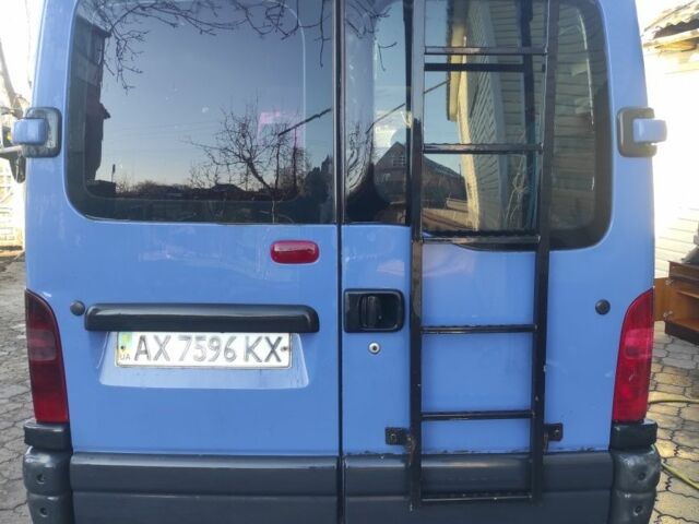 Синій Рено Мастєр, об'ємом двигуна 2.2 л та пробігом 600 тис. км за 4500 $, фото 1 на Automoto.ua