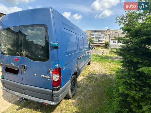 Синий Рено Мастер, объемом двигателя 3 л и пробегом 300 тыс. км за 6300 $, фото 1 на Automoto.ua