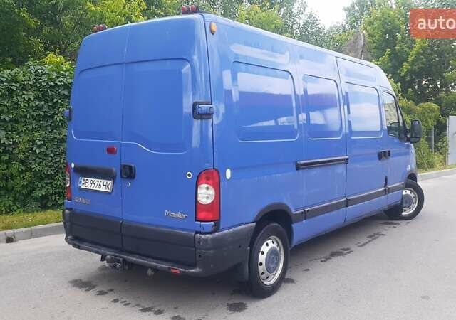 Синій Рено Мастєр, об'ємом двигуна 2.46 л та пробігом 729 тис. км за 6000 $, фото 10 на Automoto.ua