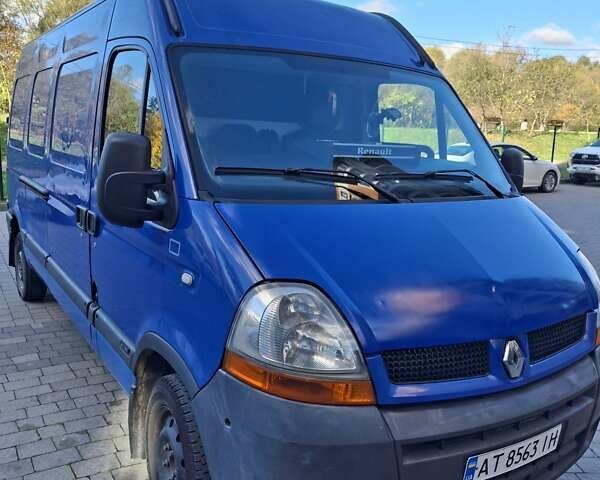 Синий Рено Мастер, объемом двигателя 2.5 л и пробегом 580 тыс. км за 6500 $, фото 3 на Automoto.ua