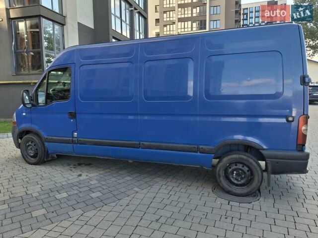 Синий Рено Мастер, объемом двигателя 2.5 л и пробегом 580 тыс. км за 6500 $, фото 13 на Automoto.ua