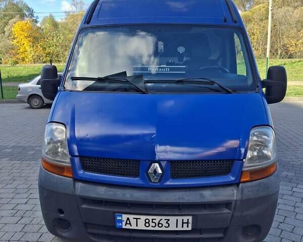 Синий Рено Мастер, объемом двигателя 2.5 л и пробегом 580 тыс. км за 6500 $, фото 5 на Automoto.ua