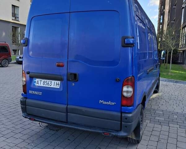 Синий Рено Мастер, объемом двигателя 2.5 л и пробегом 580 тыс. км за 6500 $, фото 7 на Automoto.ua