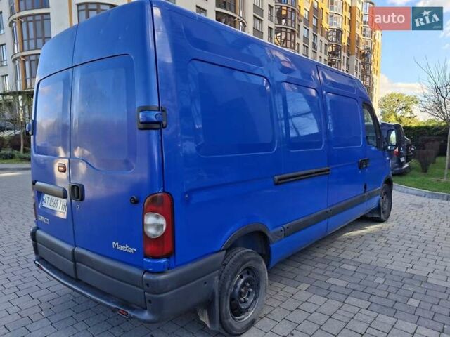 Синий Рено Мастер, объемом двигателя 2.5 л и пробегом 580 тыс. км за 6500 $, фото 6 на Automoto.ua