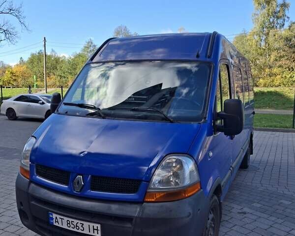 Синий Рено Мастер, объемом двигателя 2.5 л и пробегом 580 тыс. км за 6500 $, фото 2 на Automoto.ua