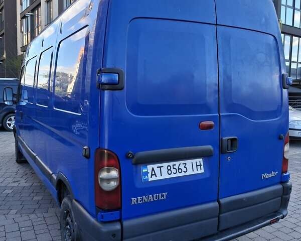 Синий Рено Мастер, объемом двигателя 2.5 л и пробегом 580 тыс. км за 6500 $, фото 10 на Automoto.ua