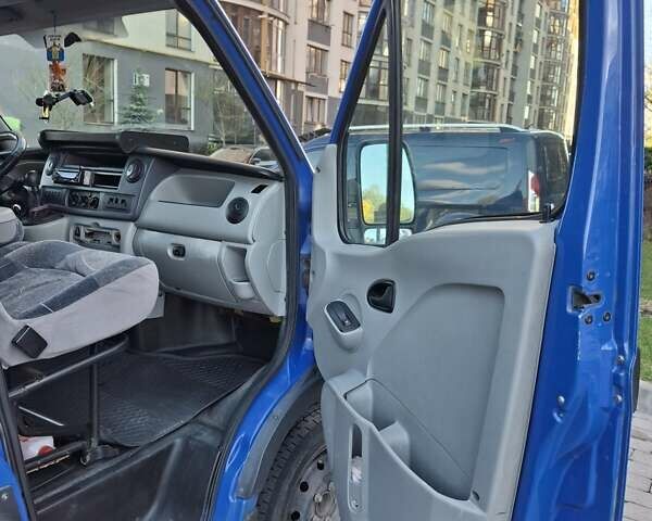 Синий Рено Мастер, объемом двигателя 2.5 л и пробегом 580 тыс. км за 6500 $, фото 18 на Automoto.ua