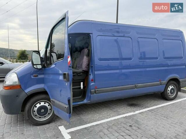 Синій Рено Мастєр, об'ємом двигуна 2.46 л та пробігом 646 тис. км за 8200 $, фото 1 на Automoto.ua
