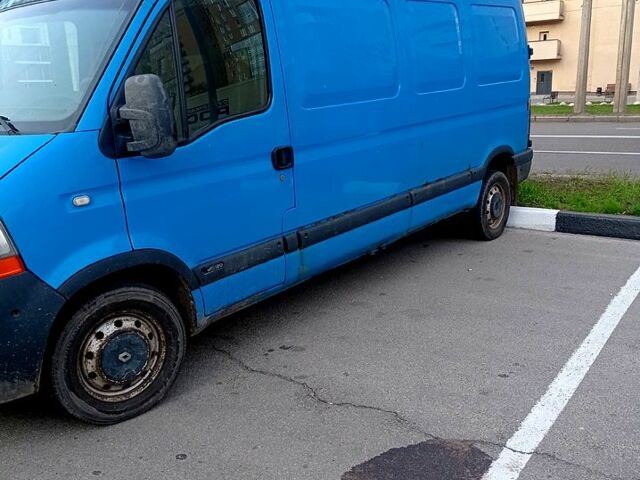 Синий Рено Мастер, объемом двигателя 2.5 л и пробегом 300 тыс. км за 5499 $, фото 2 на Automoto.ua