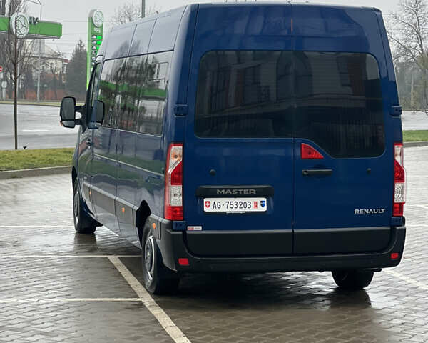Синий Рено Мастер, объемом двигателя 2.3 л и пробегом 380 тыс. км за 16000 $, фото 6 на Automoto.ua