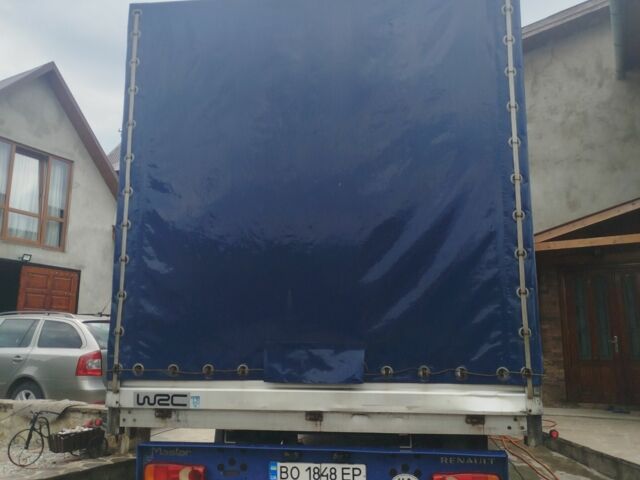 Синій Рено Мастєр, об'ємом двигуна 2.3 л та пробігом 500 тис. км за 12700 $, фото 3 на Automoto.ua