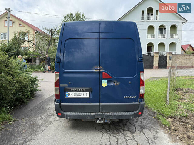 Синий Рено Мастер, объемом двигателя 2.3 л и пробегом 370 тыс. км за 8300 $, фото 5 на Automoto.ua