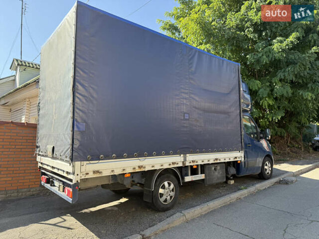 Синий Рено Мастер, объемом двигателя 2.3 л и пробегом 325 тыс. км за 14500 $, фото 1 на Automoto.ua
