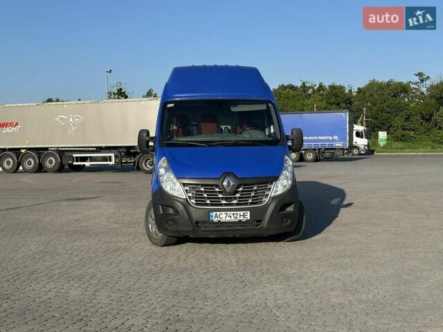 Синий Рено Мастер, объемом двигателя 2.3 л и пробегом 338 тыс. км за 14900 $, фото 3 на Automoto.ua
