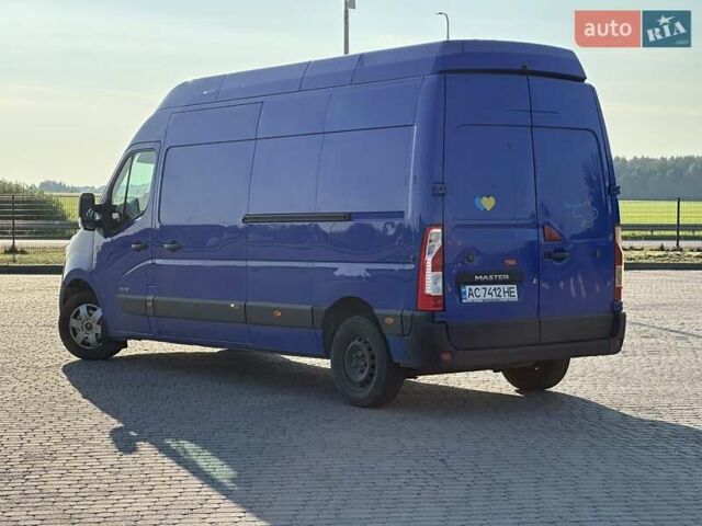 Синий Рено Мастер, объемом двигателя 2.3 л и пробегом 338 тыс. км за 14900 $, фото 1 на Automoto.ua