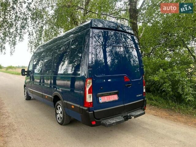 Синій Рено Мастєр, об'ємом двигуна 2.3 л та пробігом 193 тис. км за 18999 $, фото 9 на Automoto.ua