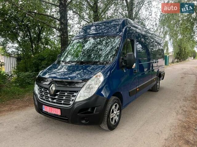 Синій Рено Мастєр, об'ємом двигуна 2.3 л та пробігом 193 тис. км за 18999 $, фото 16 на Automoto.ua