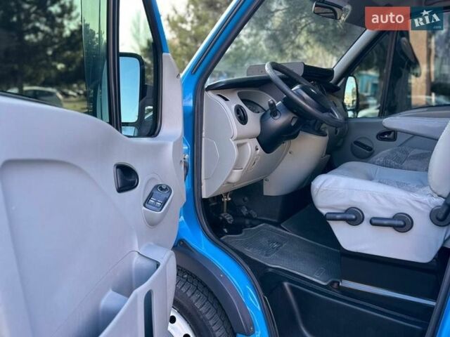Синий Рено Мастер, объемом двигателя 2.46 л и пробегом 354 тыс. км за 7500 $, фото 5 на Automoto.ua