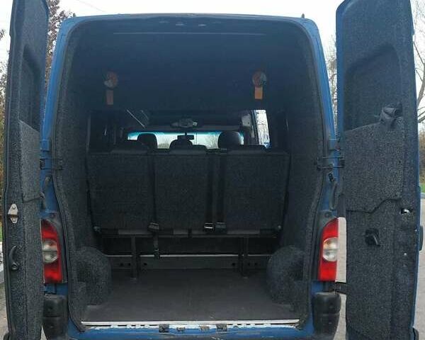 Синий Рено Мастер, объемом двигателя 2.46 л и пробегом 320 тыс. км за 8500 $, фото 8 на Automoto.ua