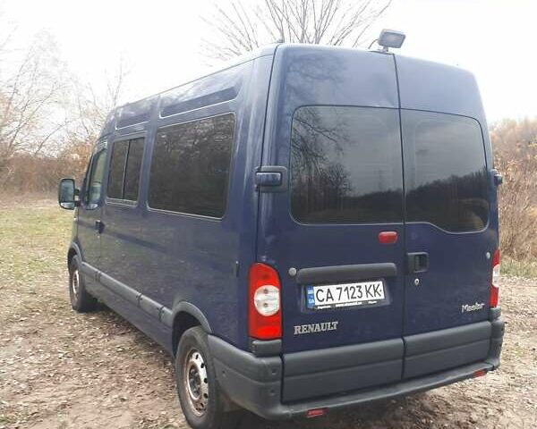 Синій Рено Мастєр, об'ємом двигуна 2.95 л та пробігом 300 тис. км за 14000 $, фото 4 на Automoto.ua