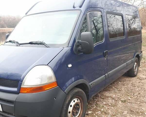 Синій Рено Мастєр, об'ємом двигуна 2.95 л та пробігом 300 тис. км за 14000 $, фото 3 на Automoto.ua